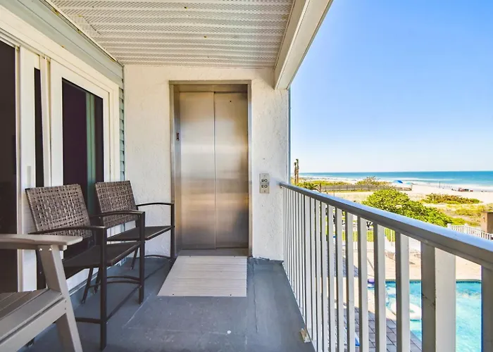 Oceanfront Oasis With Private Elevator Clearwater Beach